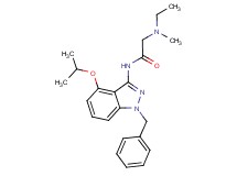 N~1~-(1-benzyl-4-isopropoxy-1H-indazol-3-yl)-N~2~-ethyl-N~2~-methylglycinamide