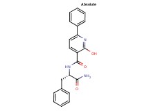 N-[(1S)-2-amino-1-benzyl-2-oxoethyl]-2-hydroxy-6-phenylnicotinamide