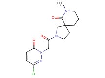2-[(3-chloro-6-oxopyridazin-1(6H)-yl)acetyl]-7-methyl-2,7-diazaspiro[4.5]decan-6-one