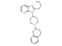 2-propyl-3-[1-(1,2,3,4-tetrahydro-2-naphthalenyl)-4-piperidinyl]-3H-imidazo[4,5-b]pyridine