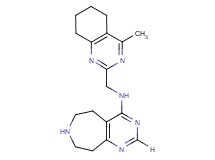 N-[(4-methyl-5,6,7,8-tetrahydro-2-quinazolinyl)methyl]-6,7,8,9-tetrahydro-5H-pyrimido[4,5-d]azepin-4-amine dihydrochloride