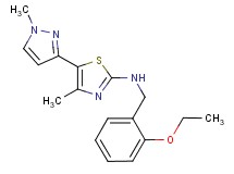 N-(2-ethoxybenzyl)-4-methyl-5-(1-methyl-1H-pyrazol-3-yl)-1,3-thiazol-2-amine