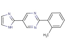 5-(1H-imidazol-2-yl)-2-(2-methylphenyl)pyrimidine