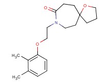 8-[2-(2,3-dimethylphenoxy)ethyl]-1-oxa-8-azaspiro[4.6]undecan-9-one