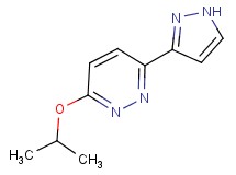 3-isopropoxy-6-(1H-pyrazol-3-yl)pyridazine