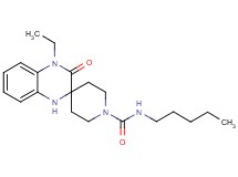 4'-ethyl-3'-oxo-N-pentyl-3',4'-dihydro-1H,1'H-spiro[piperidine-4,2'-quinoxaline]-1-carboxamide