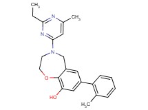 4-(2-ethyl-6-methylpyrimidin-4-yl)-7-(2-methylphenyl)-2,3,4,5-tetrahydro-1,4-benzoxazepin-9-ol