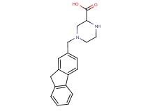 4-(9H-fluoren-2-ylmethyl)piperazine-2-carboxylic acid