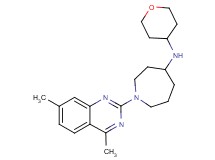 1-(4,7-dimethyl-2-quinazolinyl)-N-(tetrahydro-2H-pyran-4-yl)-4-azepanamine
