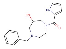 1-benzyl-4-(1H-pyrrol-2-ylcarbonyl)-1,4-diazepan-6-ol