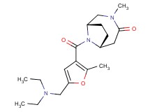 (1S*,6R*)-9-{5-[(diethylamino)methyl]-2-methyl-3-furoyl}-3-methyl-3,9-diazabicyclo[4.2.1]nonan-4-one