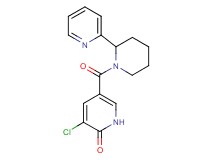 3-chloro-5-[(2-pyridin-2-ylpiperidin-1-yl)carbonyl]pyridin-2(1H)-one