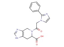 5-[(2-phenyl-1H-imidazol-1-yl)acetyl]-4,5,6,7-tetrahydro-1H-imidazo[4,5-c]pyridine-6-carboxylic acid