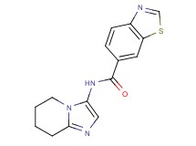 N-(5,6,7,8-tetrahydroimidazo[1,2-a]pyridin-3-yl)-1,3-benzothiazole-6-carboxamide