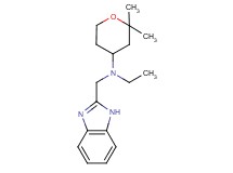 (1H-benzimidazol-2-ylmethyl)(2,2-dimethyltetrahydro-2H-pyran-4-yl)ethylamine
