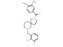 7-(2,3-difluorobenzyl)-2-(3,4-dimethylbenzoyl)-2,7-diazaspiro[4.5]decane