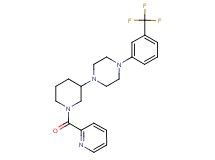 1-[1-(2-pyridinylcarbonyl)-3-piperidinyl]-4-[3-(trifluoromethyl)phenyl]piperazine