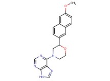 6-[2-(6-methoxy-2-naphthyl)morpholin-4-yl]-9H-purine