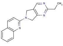 2-(2-ethyl-5,7-dihydro-6H-pyrrolo[3,4-d]pyrimidin-6-yl)quinoline