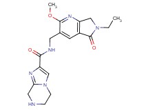 N-[(6-ethyl-2-methoxy-5-oxo-6,7-dihydro-5H-pyrrolo[3,4-b]pyridin-3-yl)methyl]-5,6,7,8-tetrahydroimidazo[1,2-a]pyrazine-2-carboxamide