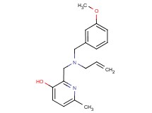 2-{[allyl(3-methoxybenzyl)amino]methyl}-6-methylpyridin-3-ol