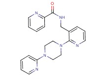N-({2-[4-(2-pyridinyl)-1-piperazinyl]-3-pyridinyl}methyl)-2-pyridinecarboxamide