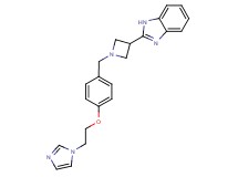 2-(1-{4-[2-(1H-imidazol-1-yl)ethoxy]benzyl}azetidin-3-yl)-1H-benzimidazole