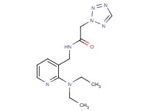 N-{[2-(diethylamino)pyridin-3-yl]methyl}-2-(2H-tetrazol-2-yl)acetamide