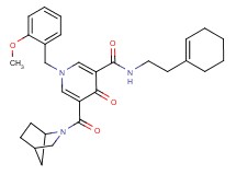 5-(2-azabicyclo[2.2.1]hept-2-ylcarbonyl)-N-[2-(1-cyclohexen-1-yl)ethyl]-1-(2-methoxybenzyl)-4-oxo-1,4-dihydro-3-pyridinecarboxamide