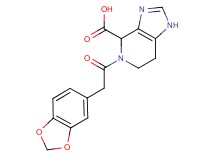 5-(1,3-benzodioxol-5-ylacetyl)-4,5,6,7-tetrahydro-1H-imidazo[4,5-c]pyridine-4-carboxylic acid