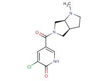 3-chloro-5-{[(3aS,6aS)-1-methylhexahydropyrrolo[3,4-b]pyrrol-5(1H)-yl]carbonyl}pyridin-2(1H)-one