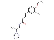 4-(4-ethoxy-3-methylphenyl)-N-[2-(1H-1,2,4-triazol-1-yl)propyl]butanamide