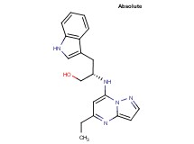 (2S)-2-[(5-ethylpyrazolo[1,5-a]pyrimidin-7-yl)amino]-3-(1H-indol-3-yl)-1-propanol