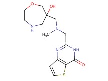 2-{[[(6-hydroxy-1,4-oxazepan-6-yl)methyl](methyl)amino]methyl}thieno[3,2-d]pyrimidin-4(3H)-one dihydrochloride