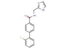 2'-fluoro-N-(1H-imidazol-2-ylmethyl)biphenyl-4-carboxamide