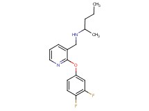 N-{[2-(3,4-difluorophenoxy)pyridin-3-yl]methyl}pentan-2-amine