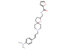 N-[(8-{(2E)-3-[4-(dimethylamino)phenyl]-2-propen-1-yl}-1-oxa-8-azaspiro[4.5]dec-2-yl)methyl]-2-furamide