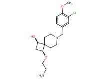 rel-(1R,3S)-3-(2-aminoethoxy)-7-(3-chloro-4-methoxybenzyl)-7-azaspiro[3.5]nonan-1-ol dihydrochloride
