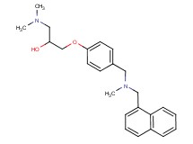 1-(dimethylamino)-3-(4-{[methyl(1-naphthylmethyl)amino]methyl}phenoxy)-2-propanol