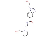 1-(2-hydroxyethyl)-N-{2-[2-(hydroxymethyl)piperidin-1-yl]ethyl}-1H-benzimidazole-5-carboxamide
