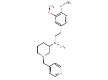 N-[2-(3,4-dimethoxyphenyl)ethyl]-N-methyl-1-(4-pyridinylmethyl)-3-piperidinamine