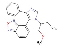 4-{1-[1-(methoxymethyl)propyl]-4-phenyl-1H-imidazol-5-yl}-2,1,3-benzoxadiazole