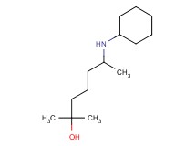 6-(cyclohexylamino)-2-methyl-2-heptanol trifluoroacetate (salt)