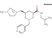 (3R,5S)-N-isobutyl-5-[(4-methyl-1-piperazinyl)methyl]-1-(4-pyridinylmethyl)-3-piperidinecarboxamide