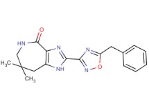 2-(5-benzyl-1,2,4-oxadiazol-3-yl)-7,7-dimethyl-5,6,7,8-tetrahydroimidazo[4,5-c]azepin-4(1H)-one