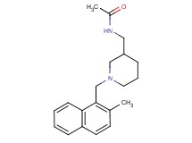 N-({1-[(2-methyl-1-naphthyl)methyl]piperidin-3-yl}methyl)acetamide