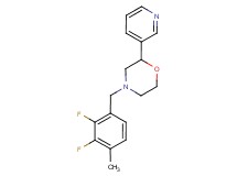 4-(2,3-difluoro-4-methylbenzyl)-2-pyridin-3-ylmorpholine
