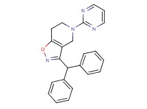 3-(diphenylmethyl)-5-pyrimidin-2-yl-4,5,6,7-tetrahydroisoxazolo[4,5-c]pyridine