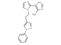 5'-methyl-1-[2-(1-phenyl-1H-pyrazol-4-yl)ethyl]-1H,3'H-2,4'-biimidazole