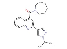 4-(azepan-1-ylcarbonyl)-2-(1-isopropyl-1H-pyrazol-4-yl)quinoline